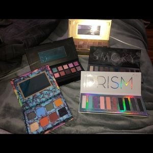 never used eyeshadow pallets